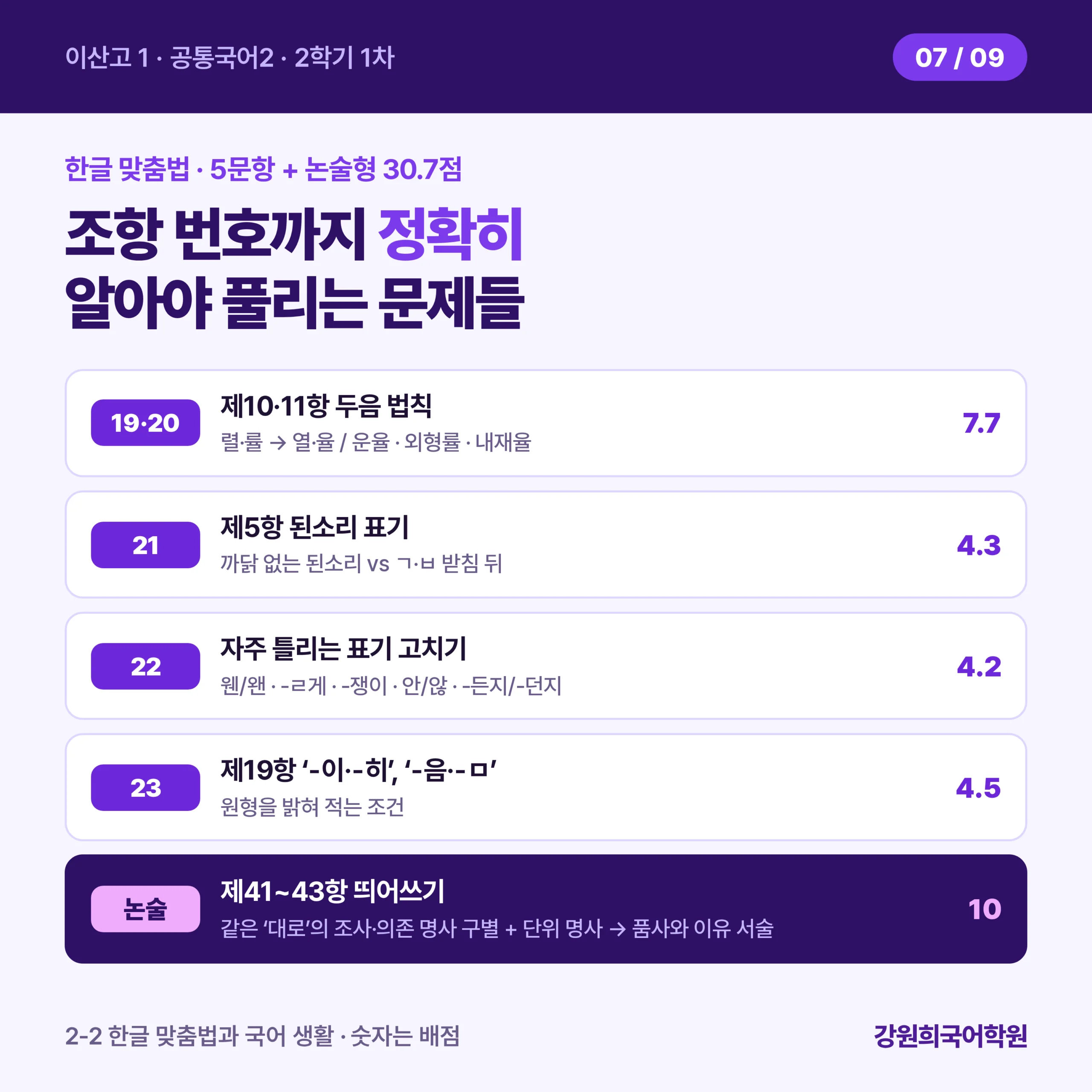 [동탄 이산고 1학년] 2026학년 2학기 1차 중간고사 시험 출제 경향 분석!!!